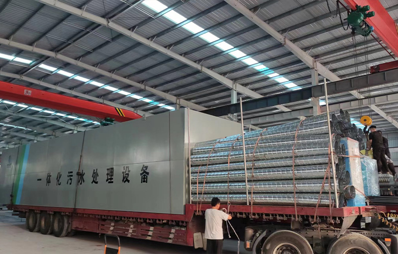 一體化污水處理設(shè)備發(fā)貨廣西